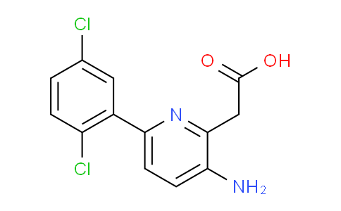 AM52352 | 1361909-65-0 | 3-Amino-6-(2,5-dichlorophenyl)pyridine-2-acetic acid