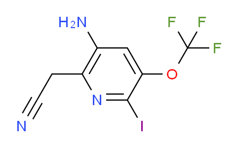 AM52363 | 1804026-50-3 | 5-Amino-2-iodo-3-(trifluoromethoxy)pyridine-6-acetonitrile