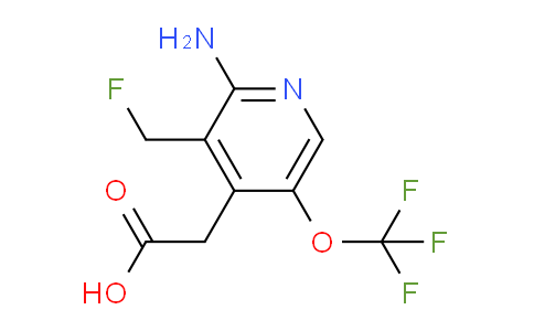 AM52380 | 1804541-51-2 | 2-Amino-3-(fluoromethyl)-5-(trifluoromethoxy)pyridine-4-acetic acid