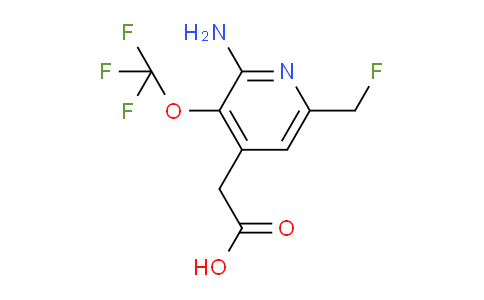 AM52385 | 1804533-33-2 | 2-Amino-6-(fluoromethyl)-3-(trifluoromethoxy)pyridine-4-acetic acid