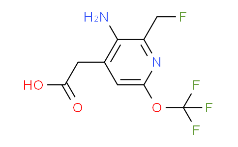 AM52387 | 1804533-52-5 | 3-Amino-2-(fluoromethyl)-6-(trifluoromethoxy)pyridine-4-acetic acid