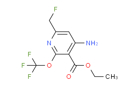 AM52389 | 1804541-17-0 | Ethyl 4-amino-6-(fluoromethyl)-2-(trifluoromethoxy)pyridine-3-carboxylate