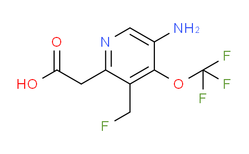 AM52393 | 1804533-78-5 | 5-Amino-3-(fluoromethyl)-4-(trifluoromethoxy)pyridine-2-acetic acid