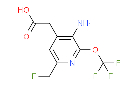 AM52404 | 1806212-02-1 | 3-Amino-6-(fluoromethyl)-2-(trifluoromethoxy)pyridine-4-acetic acid