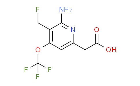 AM52405 | 1803662-81-8 | 2-Amino-3-(fluoromethyl)-4-(trifluoromethoxy)pyridine-6-acetic acid