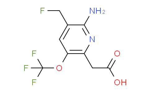 AM52406 | 1804532-74-8 | 2-Amino-3-(fluoromethyl)-5-(trifluoromethoxy)pyridine-6-acetic acid