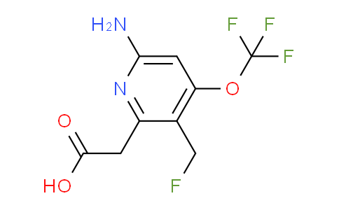 AM52411 | 1806098-96-3 | 6-Amino-3-(fluoromethyl)-4-(trifluoromethoxy)pyridine-2-acetic acid
