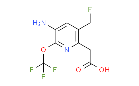 AM52418 | 1806099-09-1 | 3-Amino-5-(fluoromethyl)-2-(trifluoromethoxy)pyridine-6-acetic acid