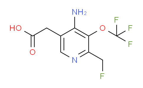AM52420 | 1803992-56-4 | 4-Amino-2-(fluoromethyl)-3-(trifluoromethoxy)pyridine-5-acetic acid