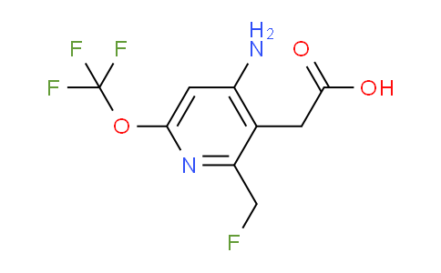 AM52421 | 1803992-74-6 | 4-Amino-2-(fluoromethyl)-6-(trifluoromethoxy)pyridine-3-acetic acid
