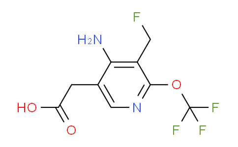 AM52422 | 1803471-46-6 | 4-Amino-3-(fluoromethyl)-2-(trifluoromethoxy)pyridine-5-acetic acid
