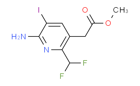 AM52431 | 1805149-62-5 | Methyl 2-amino-6-(difluoromethyl)-3-iodopyridine-5-acetate