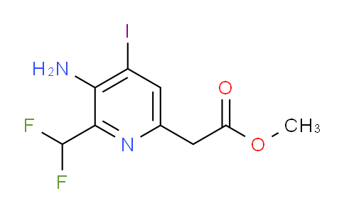 AM52433 | 1805216-65-2 | Methyl 3-amino-2-(difluoromethyl)-4-iodopyridine-6-acetate