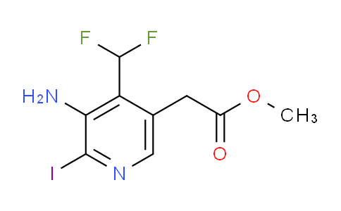 AM52452 | 1805149-85-2 | Methyl 3-amino-4-(difluoromethyl)-2-iodopyridine-5-acetate