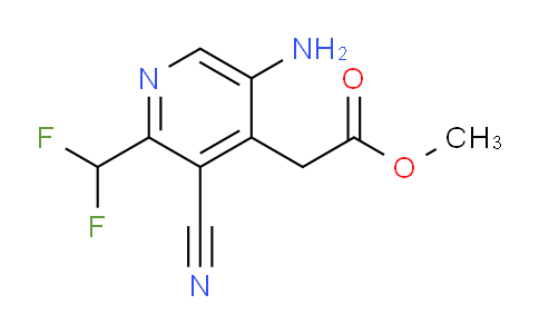 AM52461 | 1804728-20-8 | Methyl 5-amino-3-cyano-2-(difluoromethyl)pyridine-4-acetate
