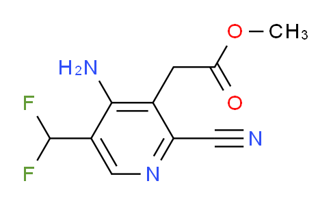 AM52462 | 1803672-96-9 | Methyl 4-amino-2-cyano-5-(difluoromethyl)pyridine-3-acetate