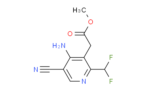 AM52465 | 1805109-88-9 | Methyl 4-amino-5-cyano-2-(difluoromethyl)pyridine-3-acetate