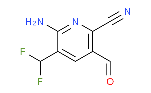 AM52466 | 1805060-36-9 | 2-Amino-6-cyano-3-(difluoromethyl)pyridine-5-carboxaldehyde