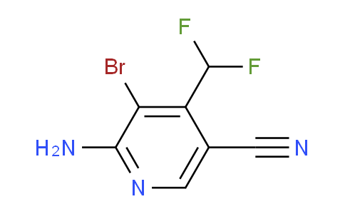 AM52471 | 1805012-81-0 | 2-Amino-3-bromo-5-cyano-4-(difluoromethyl)pyridine