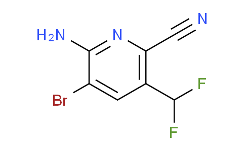 AM52473 | 1805337-37-4 | 2-Amino-3-bromo-6-cyano-5-(difluoromethyl)pyridine