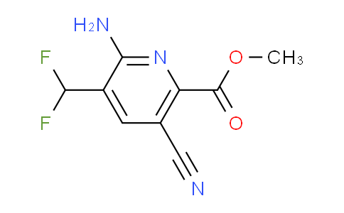 AM52474 | 1805110-02-4 | Methyl 2-amino-5-cyano-3-(difluoromethyl)pyridine-6-carboxylate