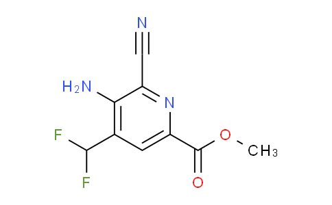 AM52475 | 1805935-83-4 | Methyl 3-amino-2-cyano-4-(difluoromethyl)pyridine-6-carboxylate