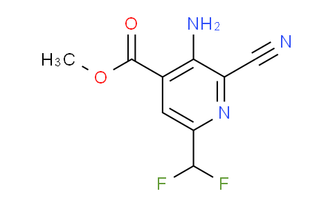 AM52476 | 1806788-95-3 | Methyl 3-amino-2-cyano-6-(difluoromethyl)pyridine-4-carboxylate