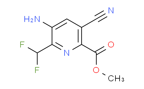 AM52478 | 1805110-39-7 | Methyl 3-amino-5-cyano-2-(difluoromethyl)pyridine-6-carboxylate