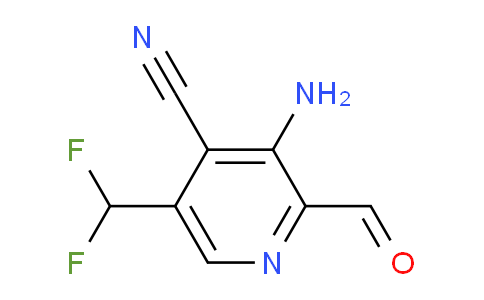 AM52480 | 1804485-07-1 | 3-Amino-4-cyano-5-(difluoromethyl)pyridine-2-carboxaldehyde