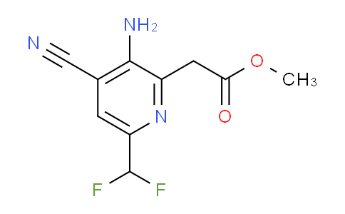 AM52486 | 1805061-37-3 | Methyl 3-amino-4-cyano-6-(difluoromethyl)pyridine-2-acetate