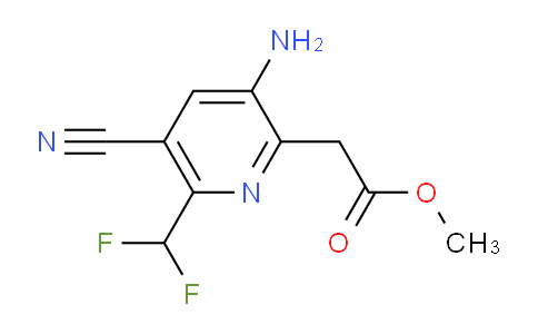 AM52487 | 1806810-52-5 | Methyl 3-amino-5-cyano-6-(difluoromethyl)pyridine-2-acetate