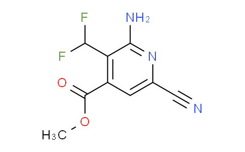 AM52500 | 1805935-77-6 | Methyl 2-amino-6-cyano-3-(difluoromethyl)pyridine-4-carboxylate