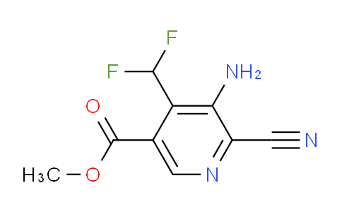 AM52501 | 1805110-12-6 | Methyl 3-amino-2-cyano-4-(difluoromethyl)pyridine-5-carboxylate
