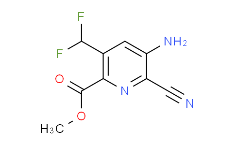 AM52502 | 1804727-28-3 | Methyl 3-amino-2-cyano-5-(difluoromethyl)pyridine-6-carboxylate