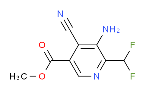 AM52503 | 1803672-33-4 | Methyl 3-amino-4-cyano-2-(difluoromethyl)pyridine-5-carboxylate