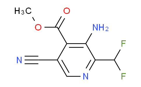 AM52505 | 1805340-21-9 | Methyl 3-amino-5-cyano-2-(difluoromethyl)pyridine-4-carboxylate