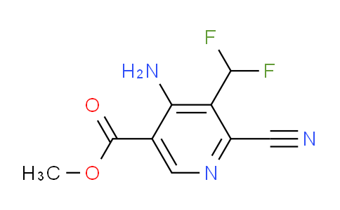 AM52506 | 1805327-75-6 | Methyl 4-amino-2-cyano-3-(difluoromethyl)pyridine-5-carboxylate