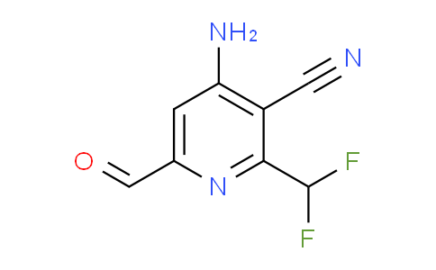AM52513 | 1805109-70-9 | 4-Amino-3-cyano-2-(difluoromethyl)pyridine-6-carboxaldehyde
