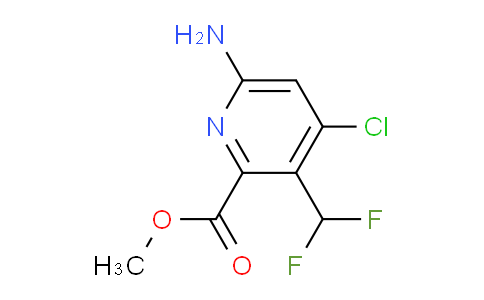 AM52521 | 1804699-51-1 | Methyl 6-amino-4-chloro-3-(difluoromethyl)pyridine-2-carboxylate