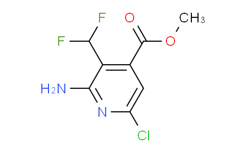 AM52523 | 1804699-58-8 | Methyl 2-amino-6-chloro-3-(difluoromethyl)pyridine-4-carboxylate