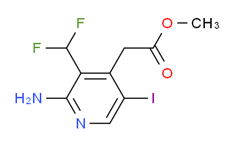 AM52525 | 1805216-31-2 | Methyl 2-amino-3-(difluoromethyl)-5-iodopyridine-4-acetate