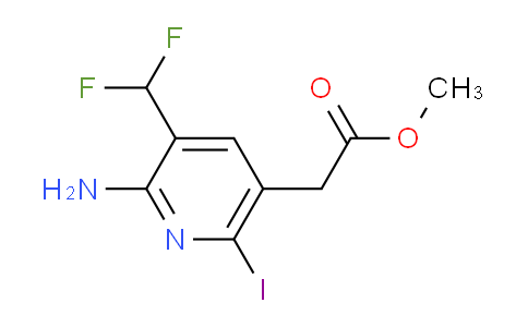 AM52526 | 1805085-81-7 | Methyl 2-amino-3-(difluoromethyl)-6-iodopyridine-5-acetate