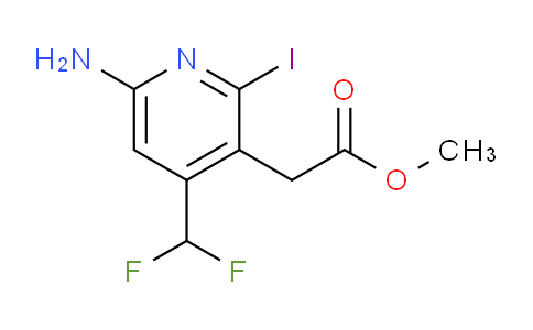 AM52528 | 1805368-57-3 | Methyl 6-amino-4-(difluoromethyl)-2-iodopyridine-3-acetate