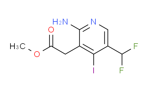 AM52529 | 1805368-70-0 | Methyl 2-amino-5-(difluoromethyl)-4-iodopyridine-3-acetate