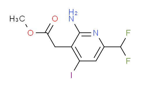 AM52531 | 1804928-25-3 | Methyl 2-amino-6-(difluoromethyl)-4-iodopyridine-3-acetate