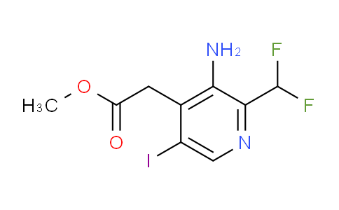 AM52533 | 1805149-81-8 | Methyl 3-amino-2-(difluoromethyl)-5-iodopyridine-4-acetate