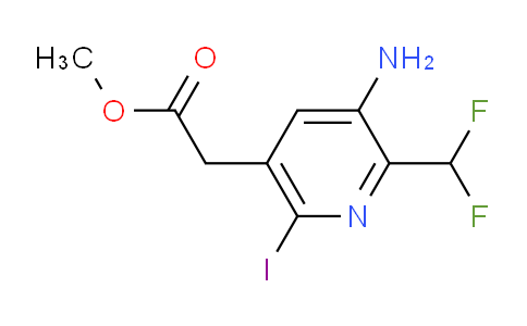 AM52534 | 1805216-72-1 | Methyl 3-amino-2-(difluoromethyl)-6-iodopyridine-5-acetate