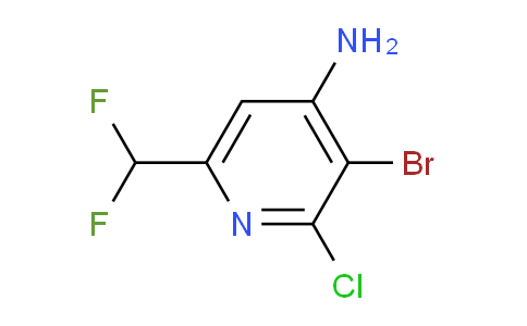 AM52545 | 1805256-27-2 | 4-Amino-3-bromo-2-chloro-6-(difluoromethyl)pyridine