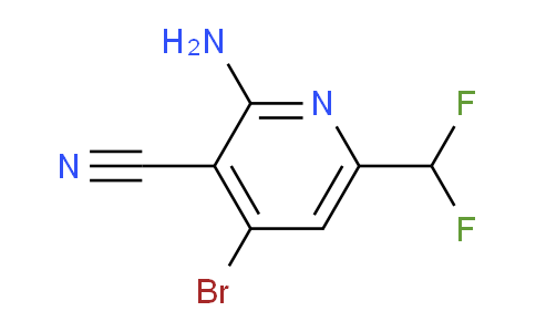 AM52551 | 1805012-87-6 | 2-Amino-4-bromo-3-cyano-6-(difluoromethyl)pyridine