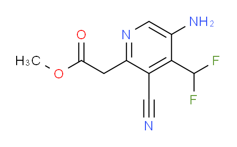 AM52558 | 1806838-25-4 | Methyl 5-amino-3-cyano-4-(difluoromethyl)pyridine-2-acetate